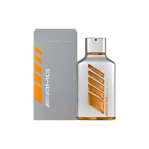Perfume Eau de Parfum Mercedes-Benz AMG Silver Thrill Masculino 100ML