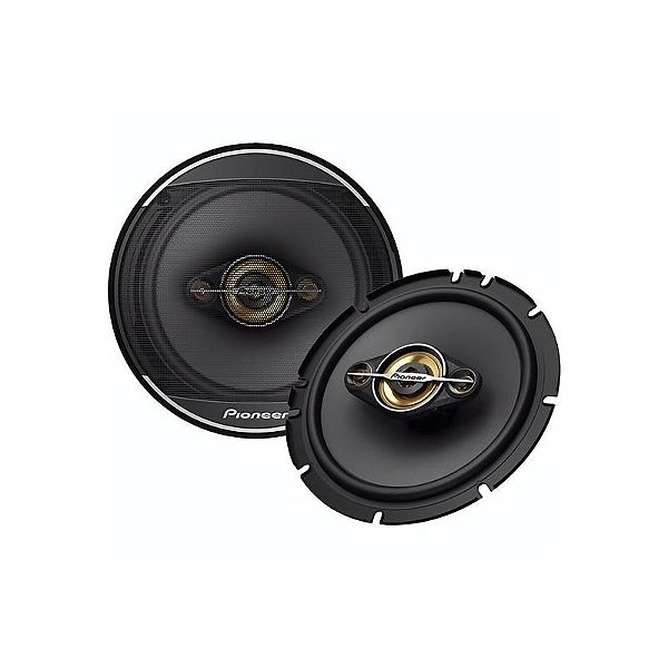 Caixa de Som Pioneer TS-A1688S - 80W RMS - 4 Vias - 6,5 Pol - Alta Performance