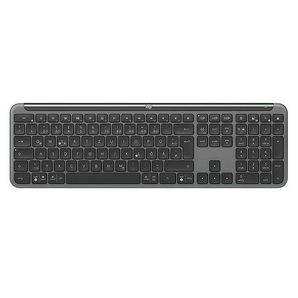 Teclado Logitech Slim K950 Sem Fio - Preto, Conforto e Modernidade em Seu Escritório