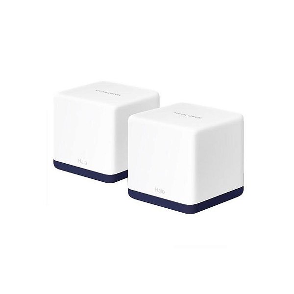 Roteador Sem Fio Mercusys Halo H50G 1300 600Mbps. Kit 2 Unidades. Cor Branca