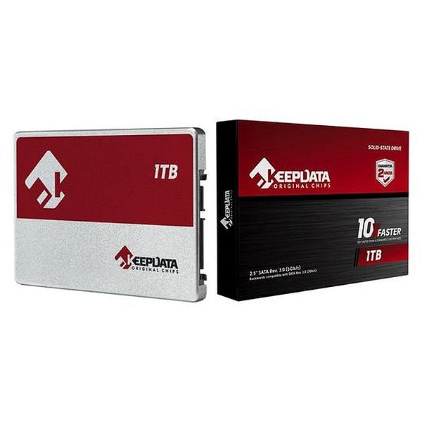 SSD Keepdata 1TB SATA III 2.5 - Desempenho Rápido e Confiável KDS1T-L21
