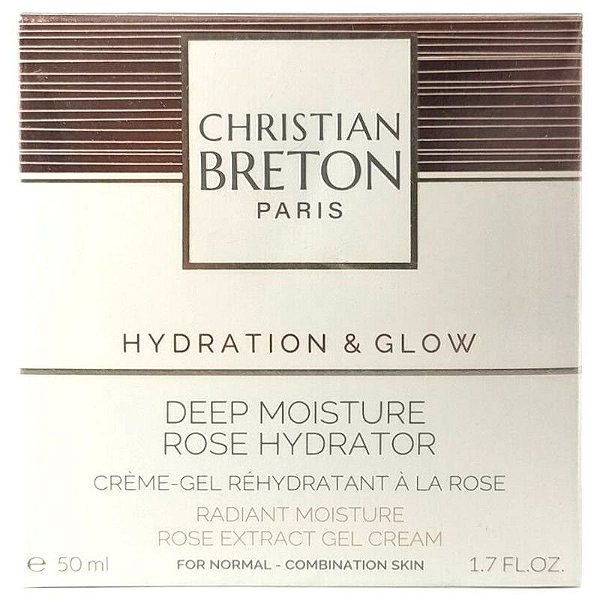 Creme Hidratante Christian Breton Hydration & Glow 50Ml - Cosmético Facial De Luxo