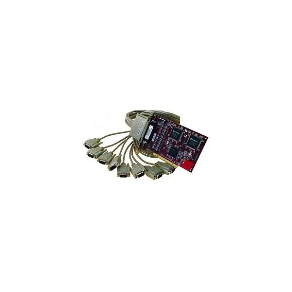 Placa de Expansão PCI Digi Multiport Serial 8R 920 DB25 Kit Incluso