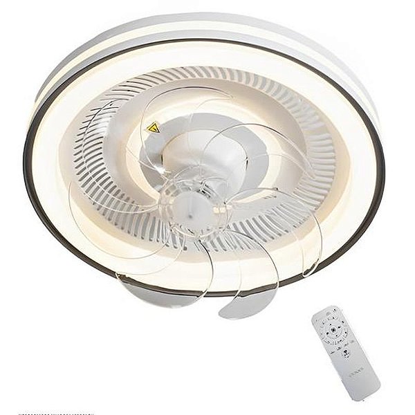Ventilador de Teto Satellite A-FAN102 com Iluminação - 220V - Cor Branco