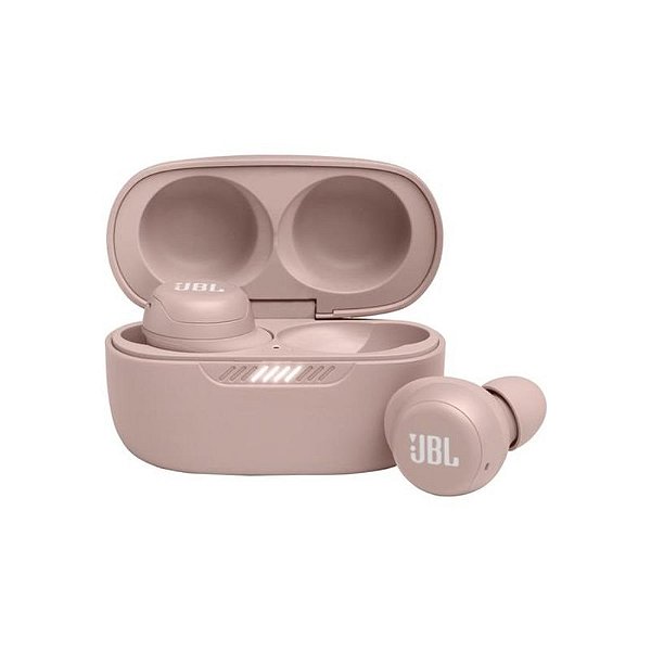 Fone de Ouvido JBL Live Free NC+ TWS com Cancelamento de Ruído - Rosa