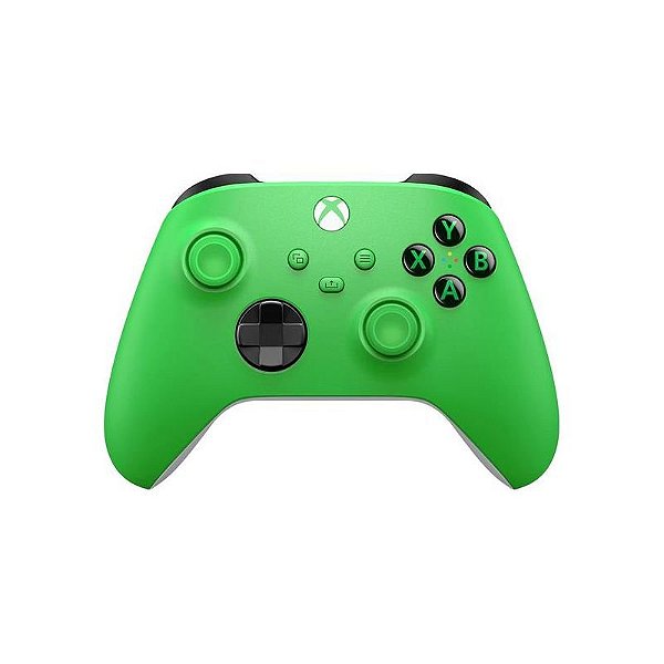 Controle Xbox One e Xbox Series X/S na Cor Verde Velocidade - Microsoft QAU-00090