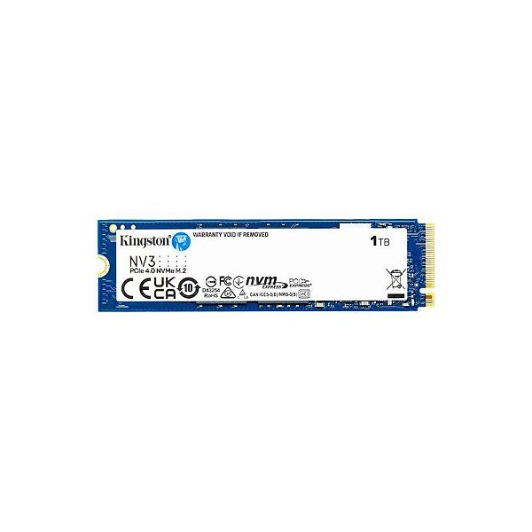 SSD M.2 Kingston NV3 1TB NVMe PCIe 4.0 - Desempenho Superior e Confiabilidade