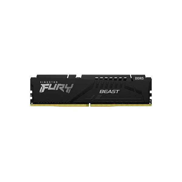 Memória RAM Kingston Fury Beast DDR5 16GB 6000MHz - Preto (KF560C36BBE2-16)