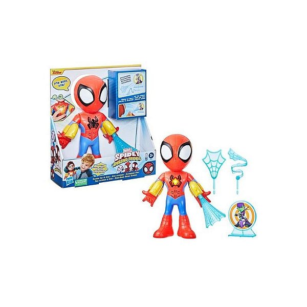 Fantástico Amigo Aranha com Traje Elétrico