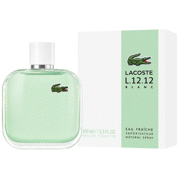Perfume Lacoste L.12.12 Blanc Fraîche EDP 100mL - Masculino: Elegância Refrescante