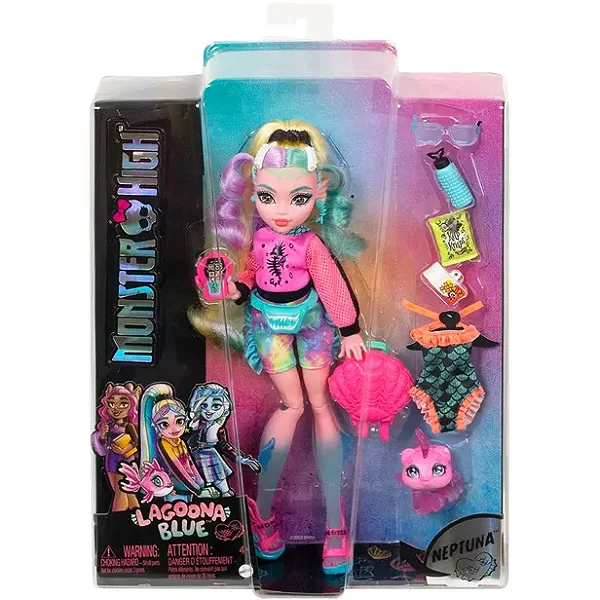 Boneca Monster High Lagoona Blue HHK55 pela