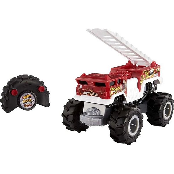 Caminhões Monstro Hot Wheels RC/2.4Ghz Mattel - HWY80