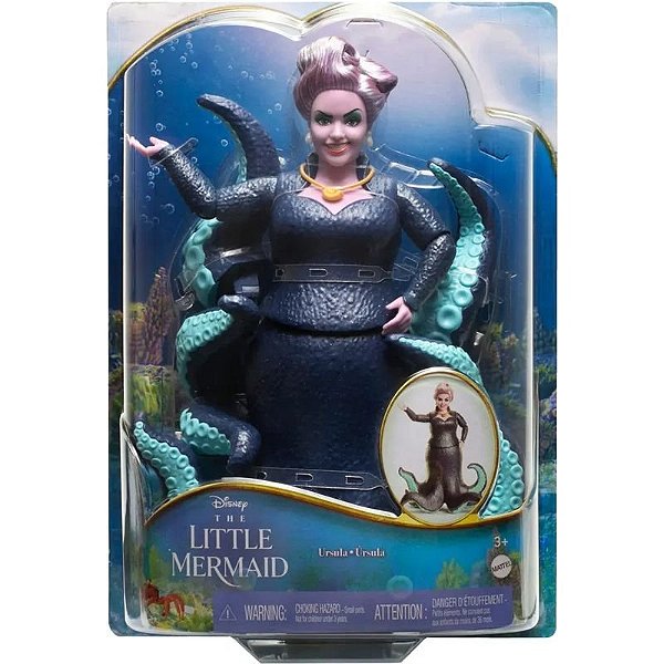 Boneca Ariel Disney Princesa do Mar Mattel - HLX12