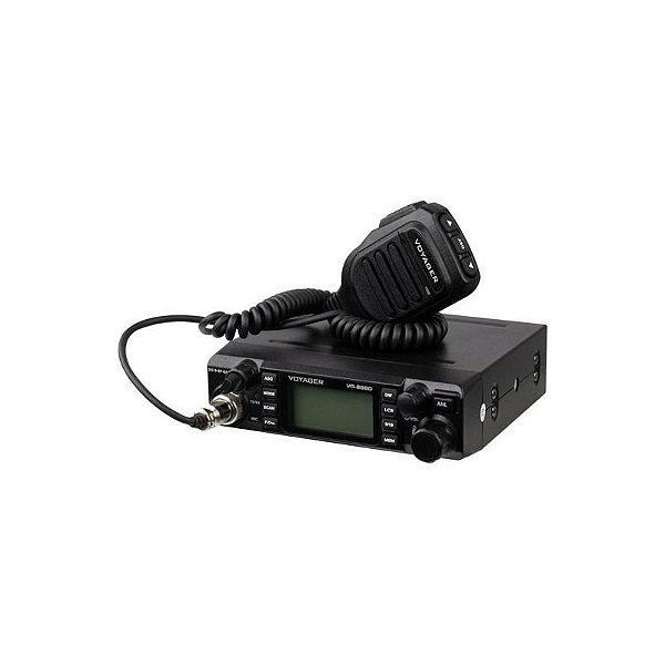 Rádio Amador Voyager VR-8880 - 10 Canais - AM/FM - Preto