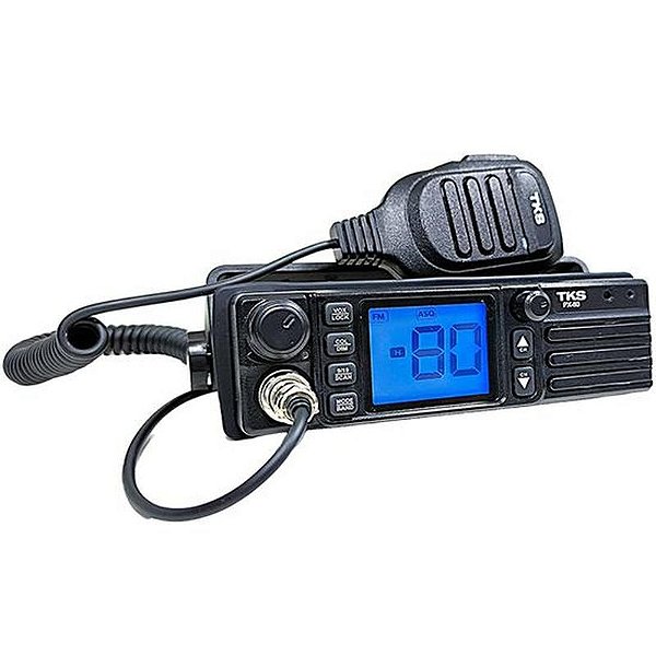 Rádio PX TKS 80 Canais - AM/FM - Compacto e Eficiente - Cor Preta