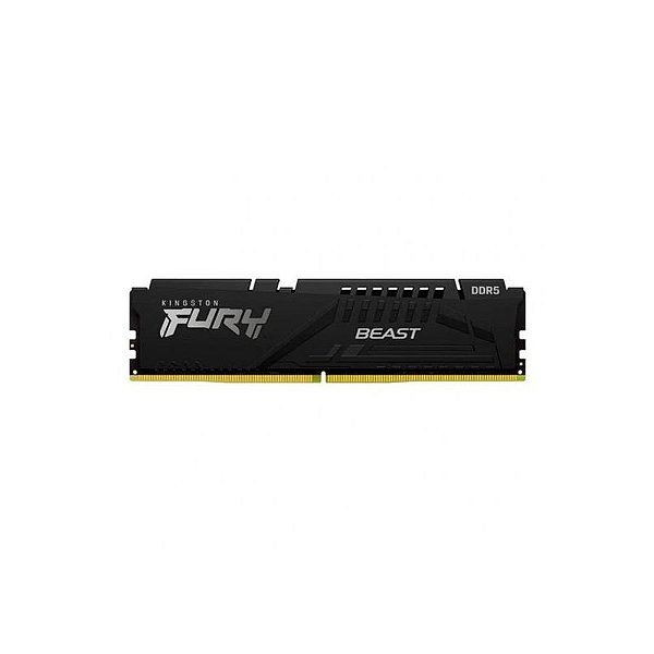 Memória RAM DDR5 16GB 6000MHz Kingston Fury Beast BLK para AMD KF560C36BBE2-16
