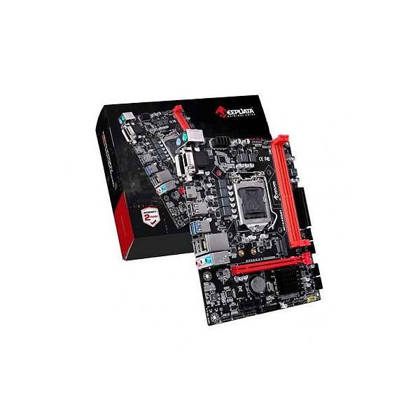 Placa Mãe Keepdata H510-KDGNV para DDR4 com HDMI e suporte a NVMe