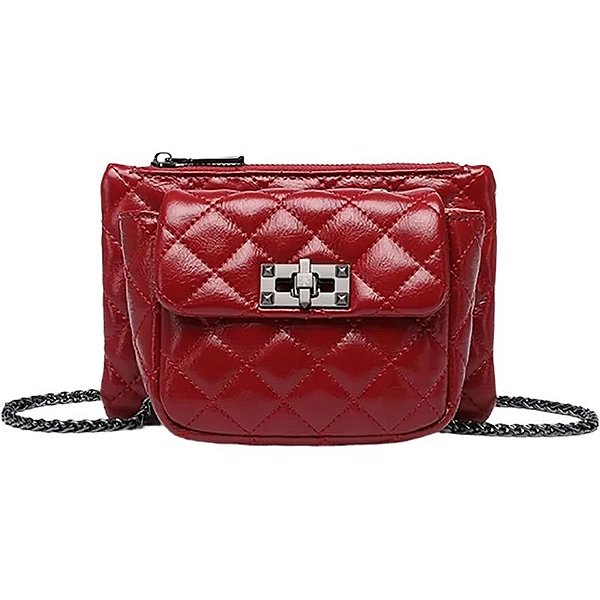 Bolsa Feminina Fiore P8002 - Vermelho Escuro