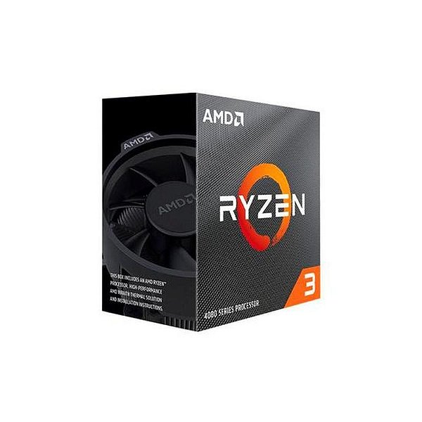 Processador Amd Ryzen R3-4100 Am4 3.8Ghz 4Mb