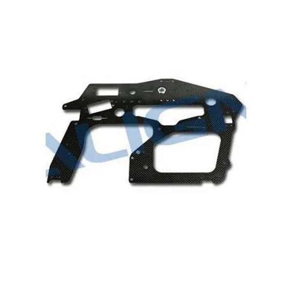 Trineo de Carbono para Helicóptero Modelo TR700 - Estrutura Principal Laminada de 2.0mm HN7026T