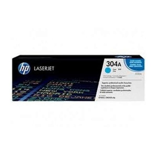 Toner Hp 304A Original Azul Ciano - Cc531A