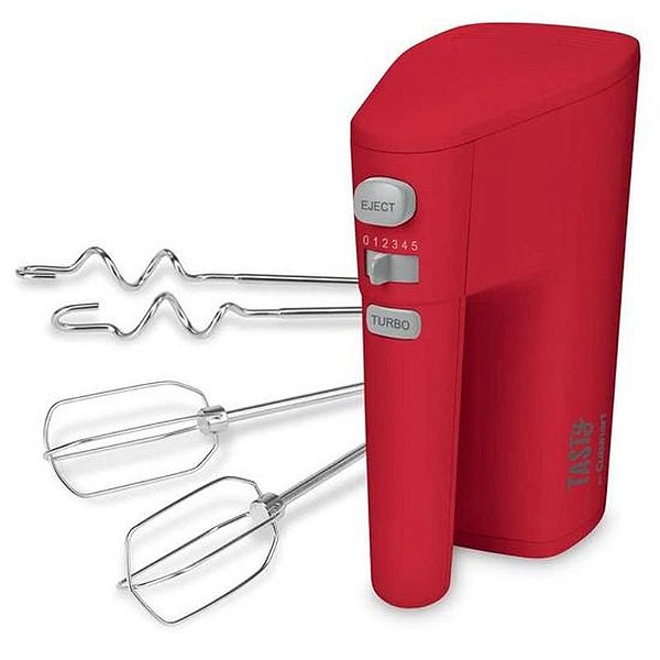 Misturador Manual Cuisinart Tasty Hm200Trd 5 Velocidades 200W 110V Vermelho