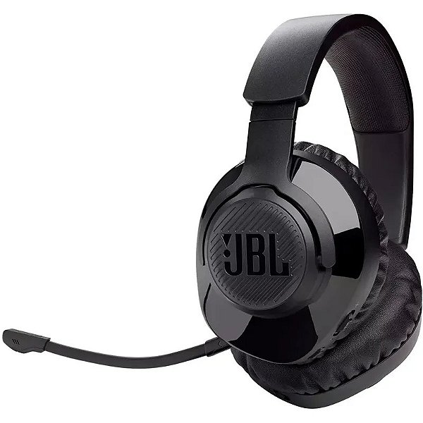 Fone De Ouvido Jbl Free Wfh Wireless Com Microfone Removível E Cancelamento De Ruído