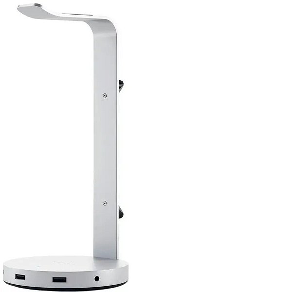 Suporte Para Fones De Ouvido Satechi St-Uchshs - Prata Com Design Elegante