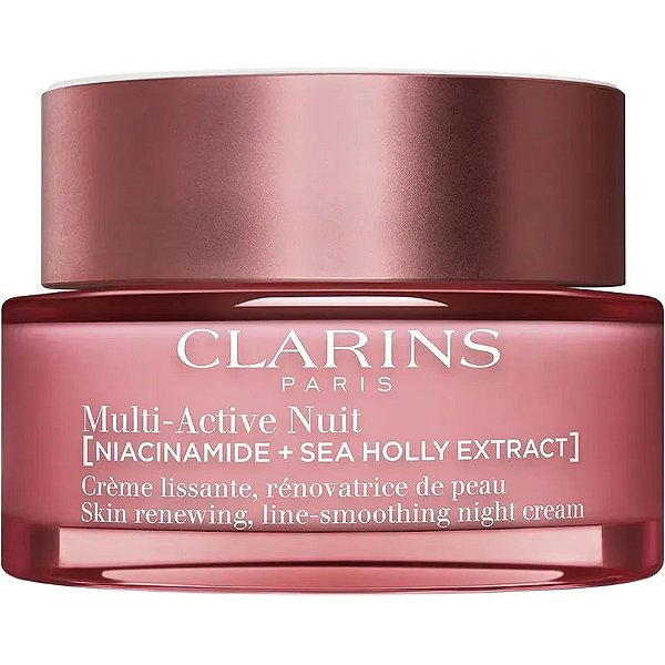 Creme Noturno Clarins Multi-Ativo 50mL - Beleza Radiante para Todas as Idades