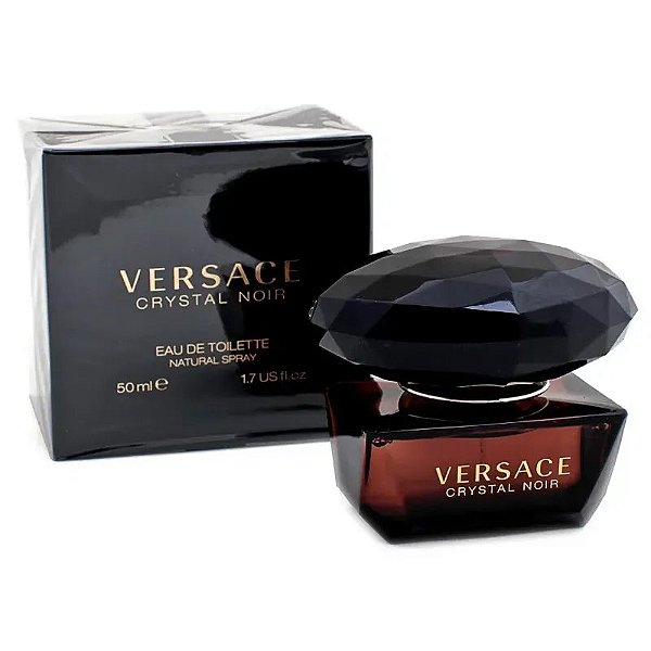 Perfume Versace Crystal Noir 50ml Eau de Toilette - Elegância e Mistério