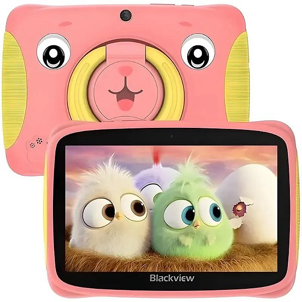 Tablet Blackview Tab 3 Kids Wi-Fi 7 - 2GB/32GB na Cor Rosa Encantada
