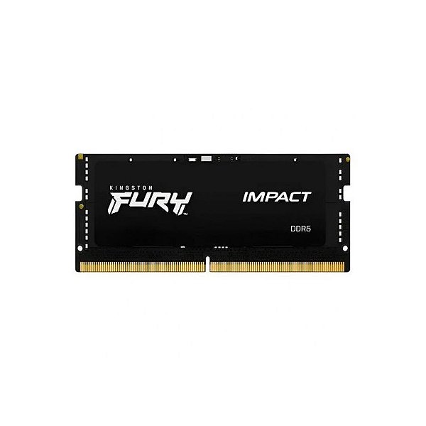 Memória RAM Kingston Fury Impact Black DDR5 16GB 6000MHz KF560S38IB-16