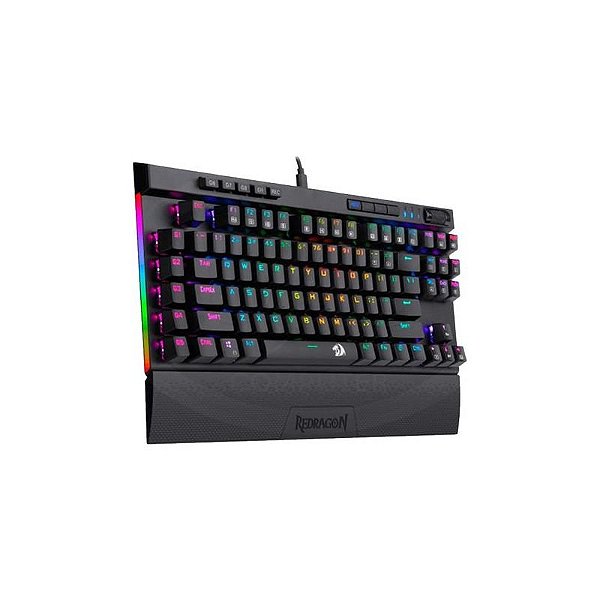 Teclado Gamer Redragon Magic-Wand Pro K587RGB - Preto - Layout Inglês