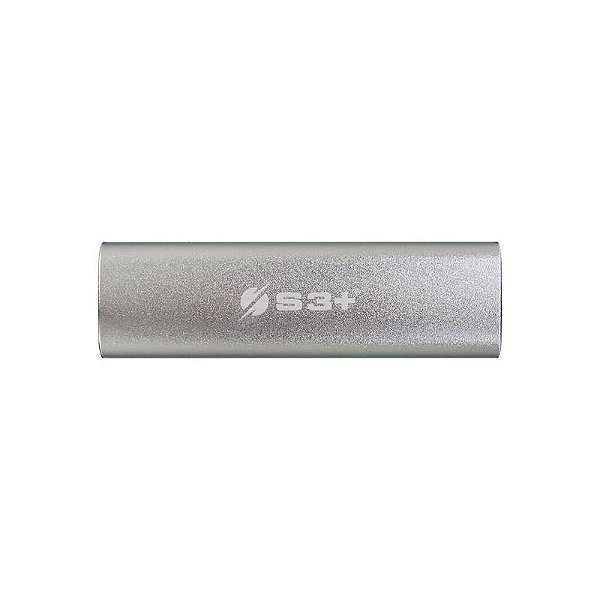SSD Externo S3+ 1TB USB-C 3.2 - Alta Performance e Design Elegante Prata