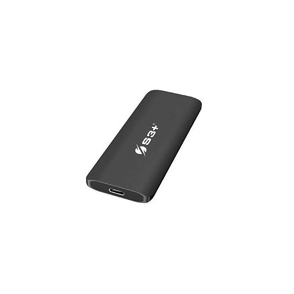 SSD Externo HD S3+ USB-C 1TB - Preto