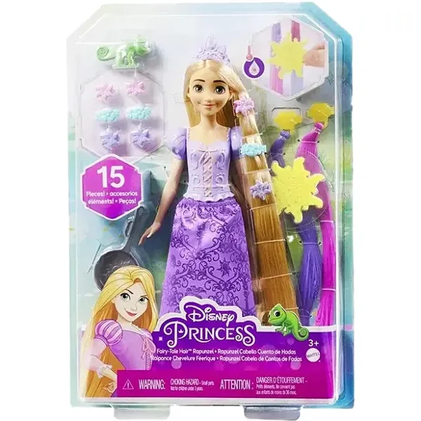 Boneca Princesa Disney Rapunzel Mattel - HLW18
