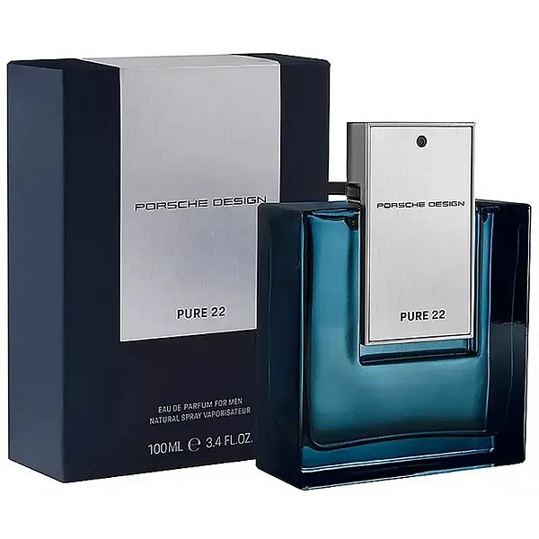 Perfume Masculino Porsche Design Pure 22 EDP 100mL - Elegância e Sofisticação