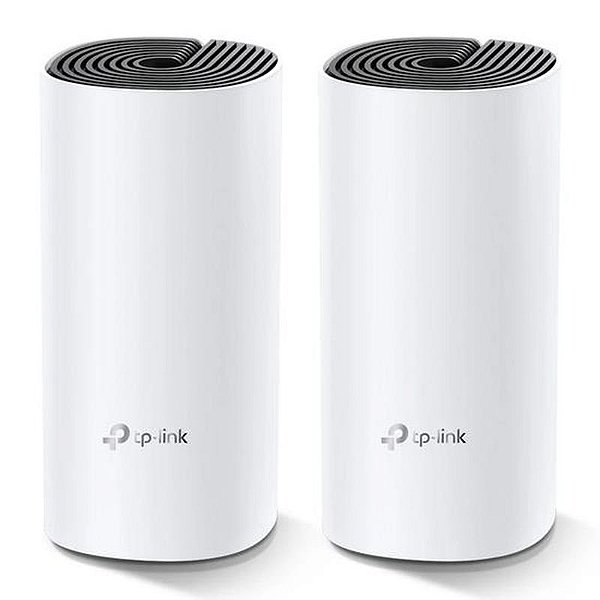 Pacote TP-Link Deco M4 Wifi Mesh Dual-Band AC1200 - 2 Unidades - Cor Branca