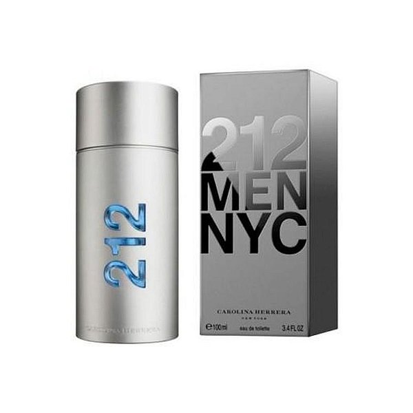 Perfume Masculino Carolina Herrera 212 Eau de Toilette 100ML - Elegância e Frescor