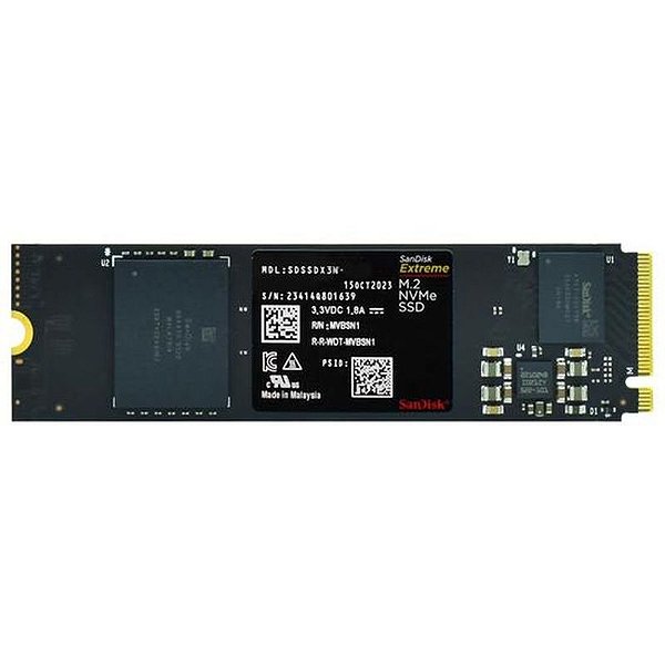 SSD SanDisk M.2 1TB Extreme NVMe - Desempenho Superior e Alta Velocidade
