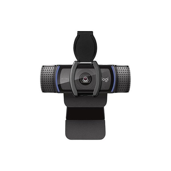 Webcam Logitech C920E Full HD 1080P USB - Preto - Alta Qualidade de Imagem