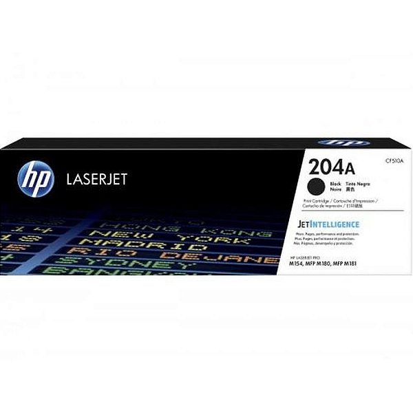 Toner Hp Cf510A 204A M180Nw Preto