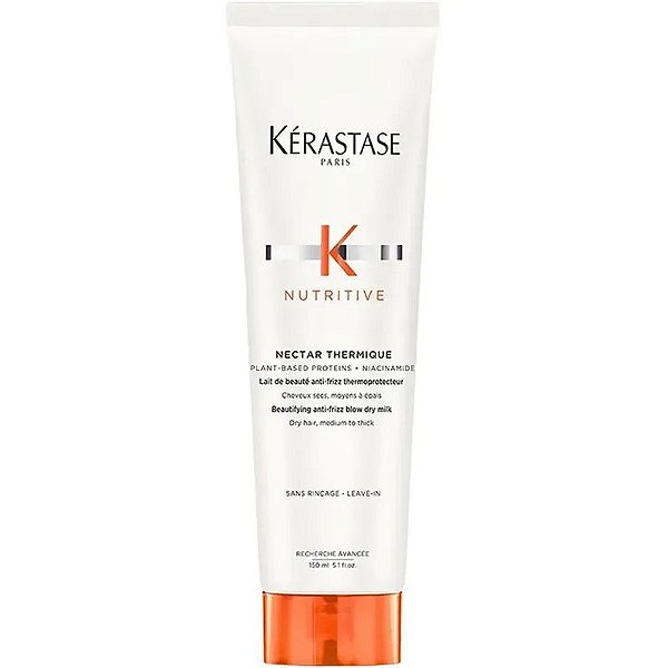 Kérastase Nutritive Nectar Thermique - Creme Proteg. Calor 150mL para Cabelos Nutridos