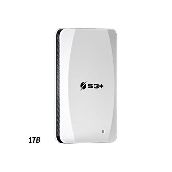 SSD Externo Play Plus S3+ 1TB USB 3.2 - Armazenamento Rápido e Eficiente