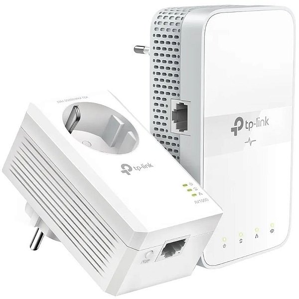 Repetidor de Sinal TP-Link TL-WPA7617KIT AC100 Powerline - 2 Peças