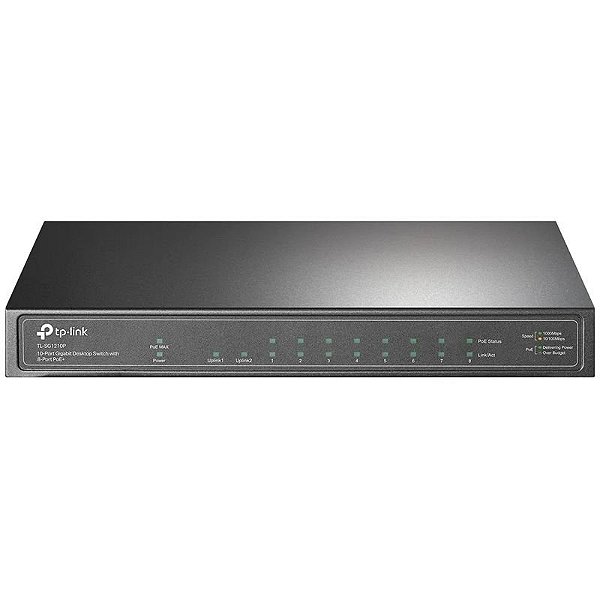 Switch Gigabit PoE+ TP-Link TL-SG1210P 10 Portas