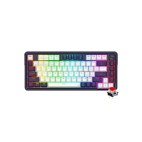 Teclado Mecânico Redragon K673WB Ucal Pro RGB - Padrão EUA