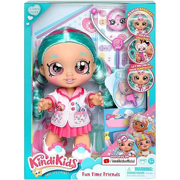 Boneca Interativa Cindy Pops - Kindi Kids Moose 50036