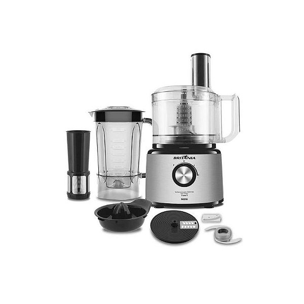 Britânia Bmp2700P 900W 220V Preto - Processador de Alimentos de Alta Performance