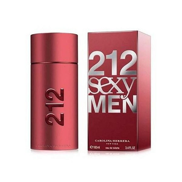 Perfume Carolina Herrera 212 Sexy Eau de Toilette Masculino 100ml - Fragrance Sedutora